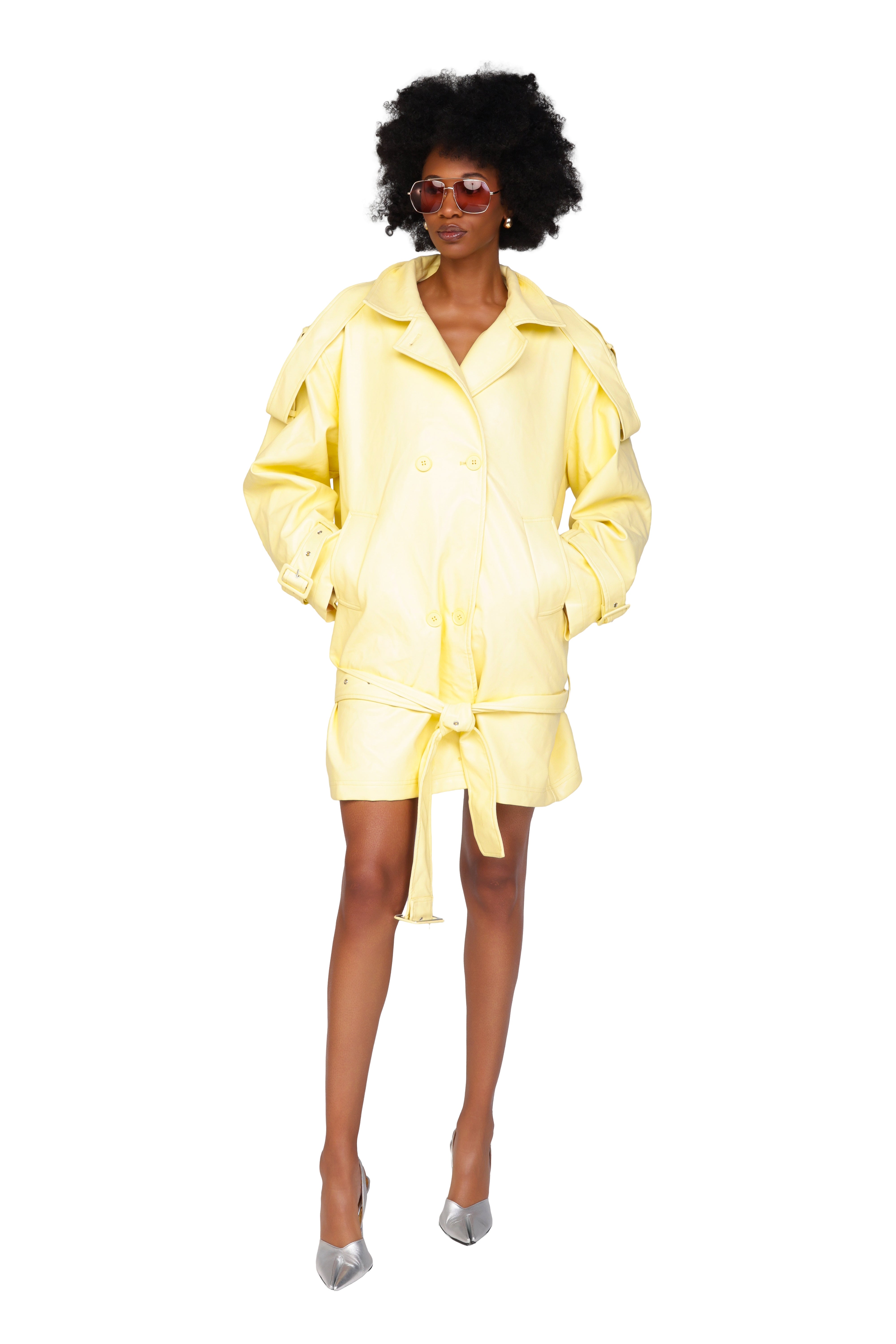Hybrid Trench Dress