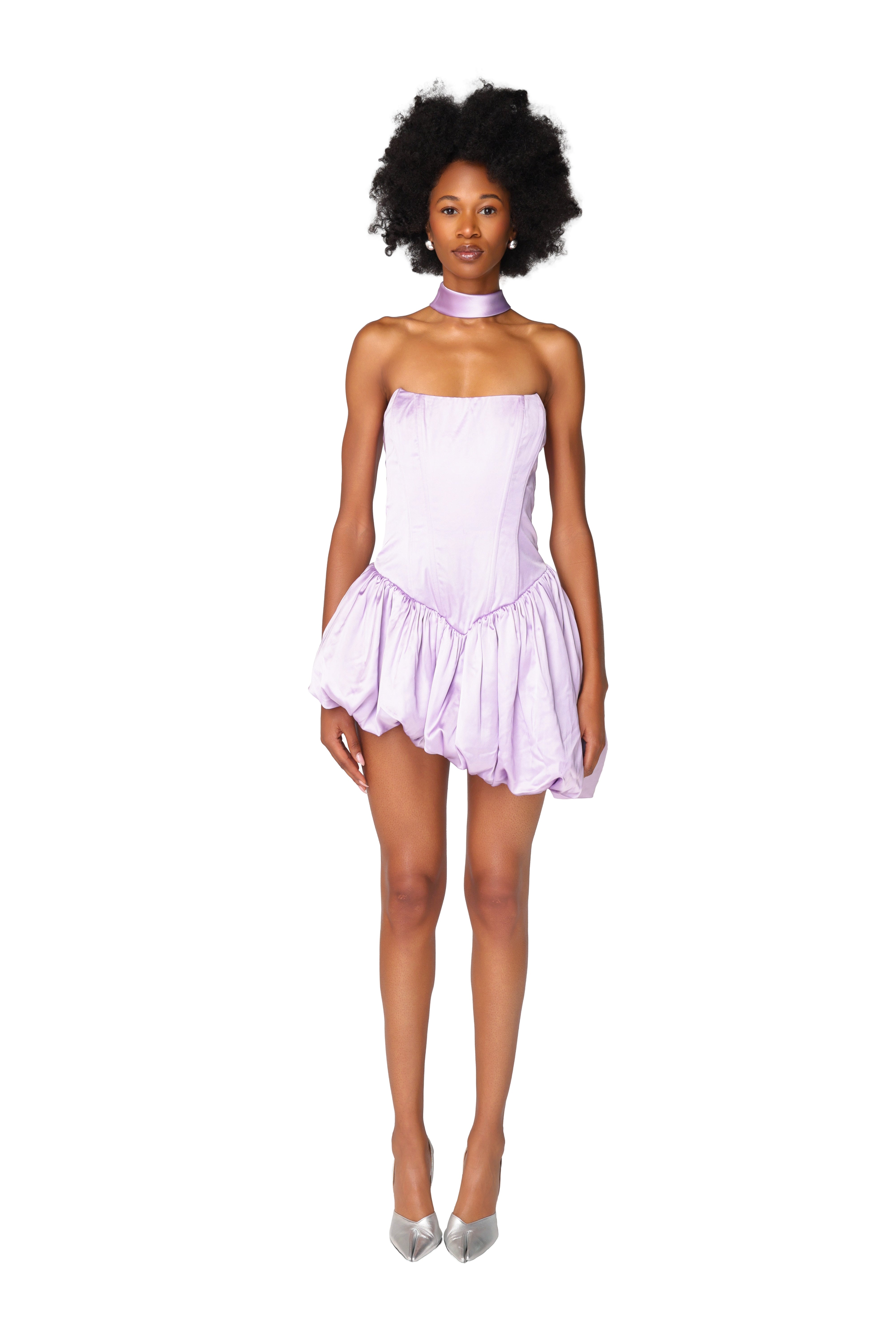 Powder Puff Mini Dress