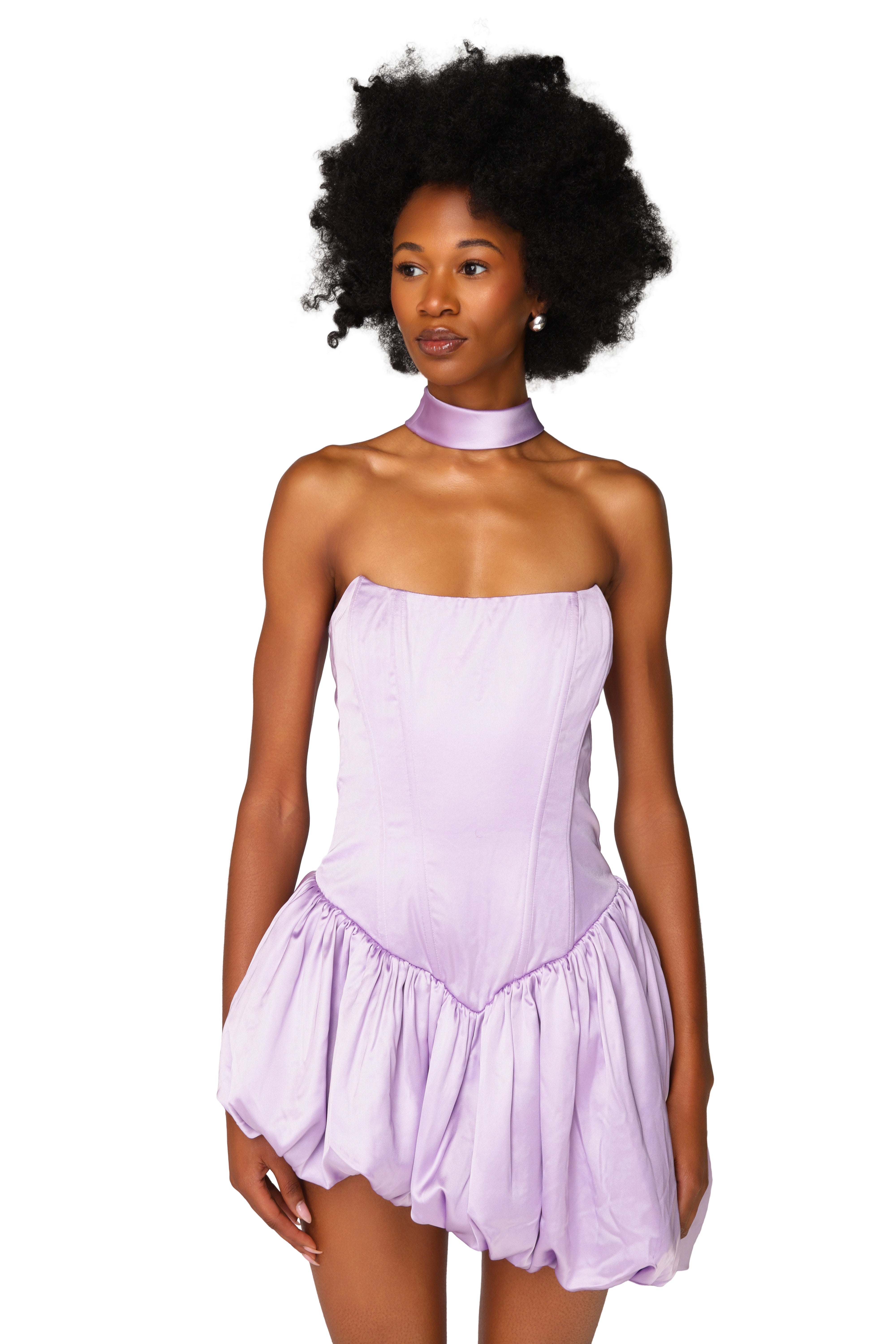 Powder Puff Mini Dress