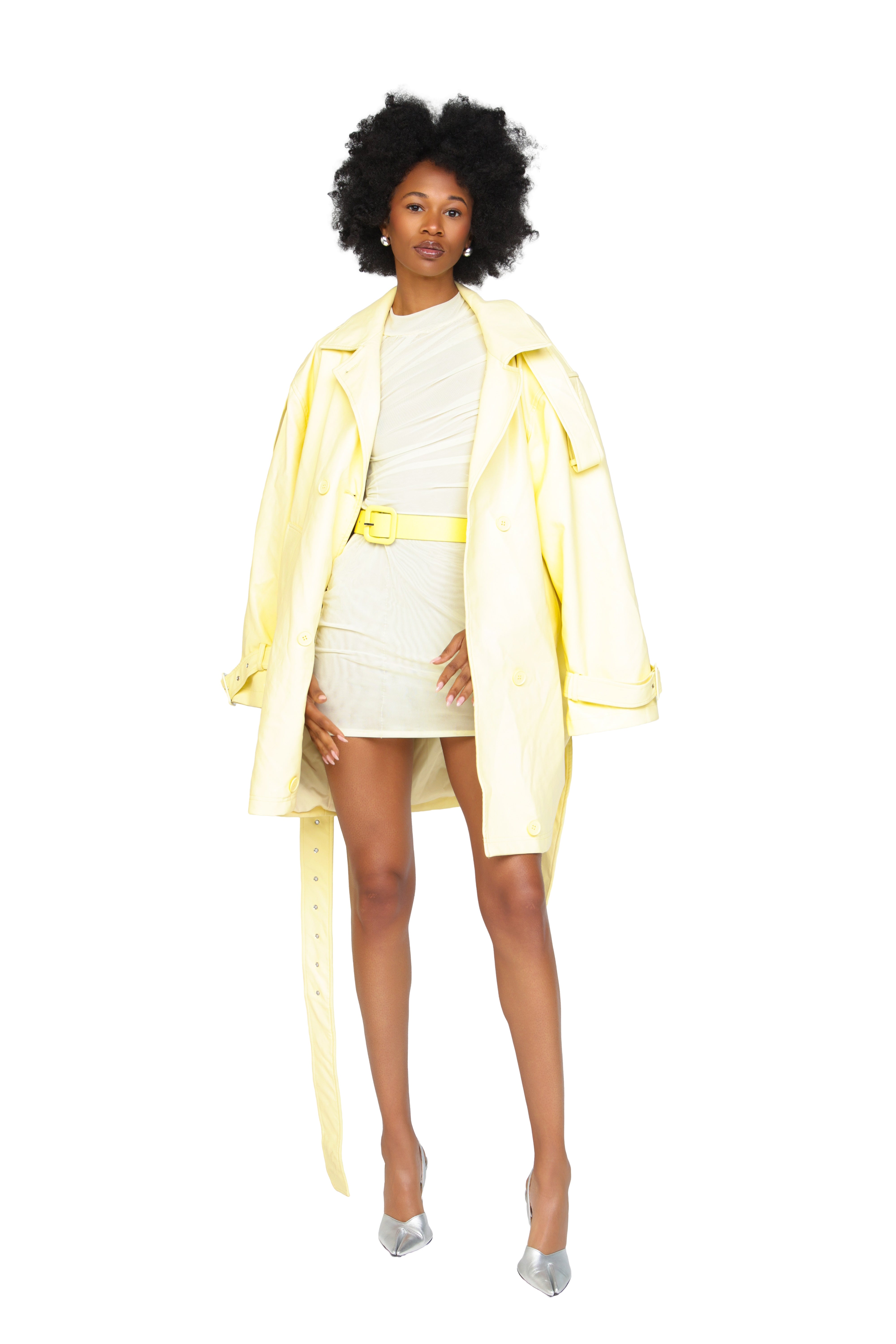 Hybrid Trench Dress